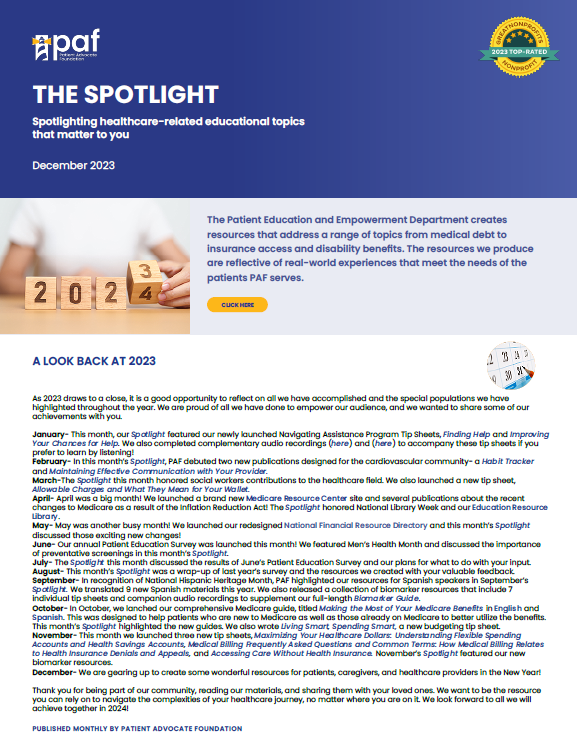 Patient Advocate Foundation