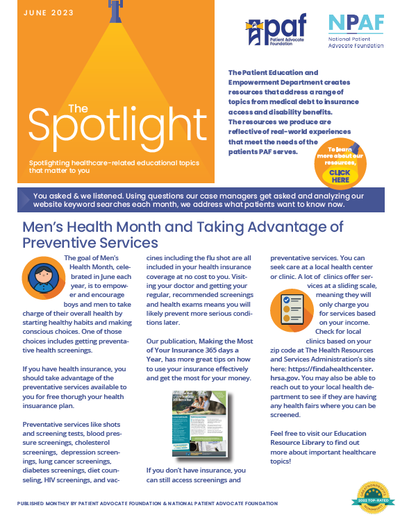 What's Changing Patient Advocate Foundation